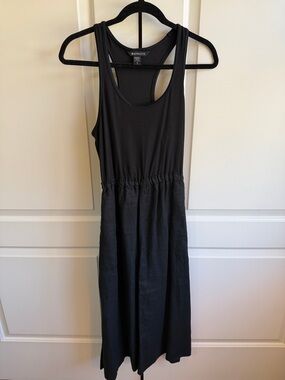 Athleta Black Racerback Midi Sundress NWOT